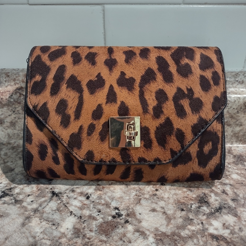 Sam Forever Leopard Print Crossbody